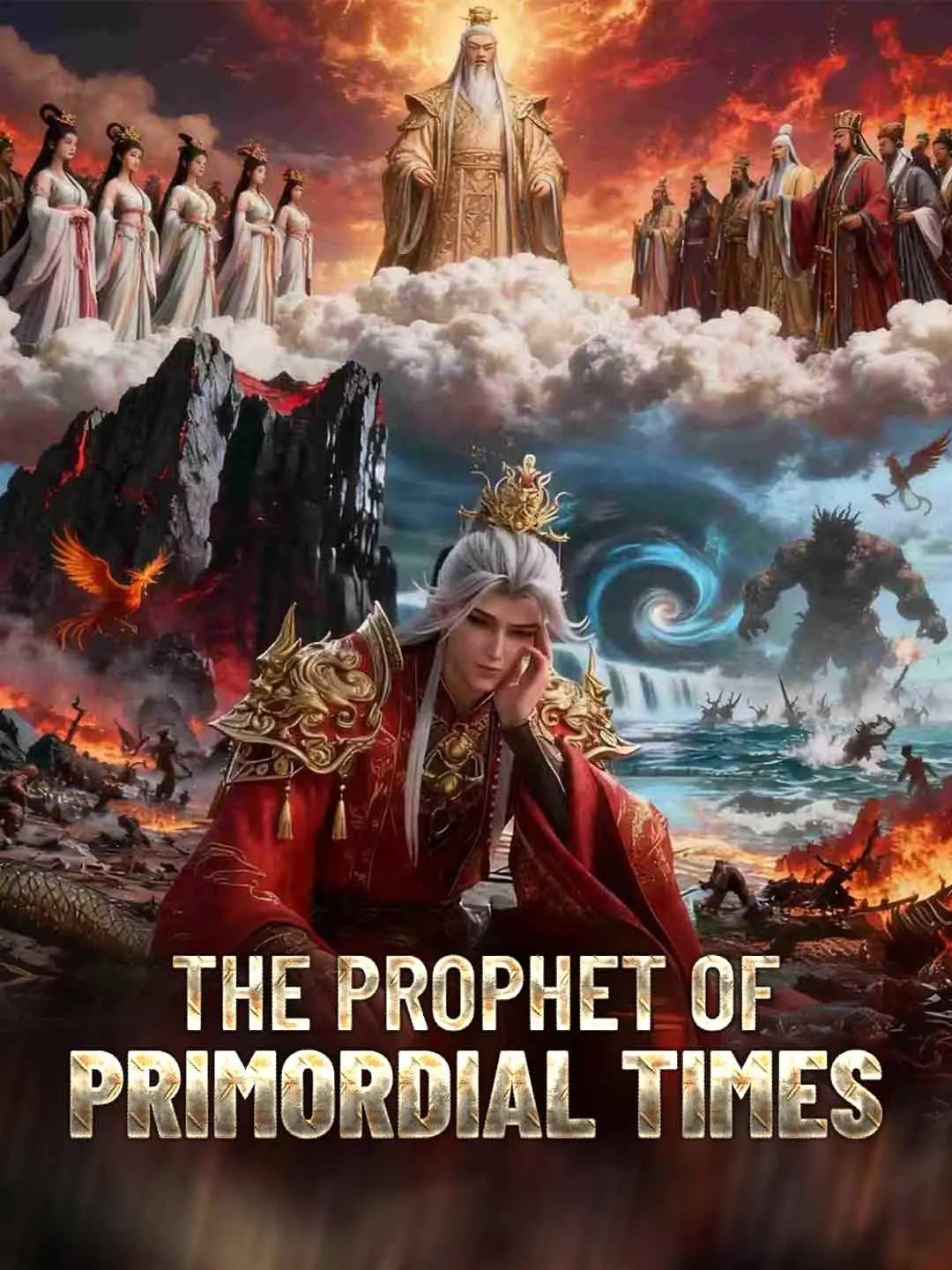 Cover of the miniseries The Prophet of Primordial Times