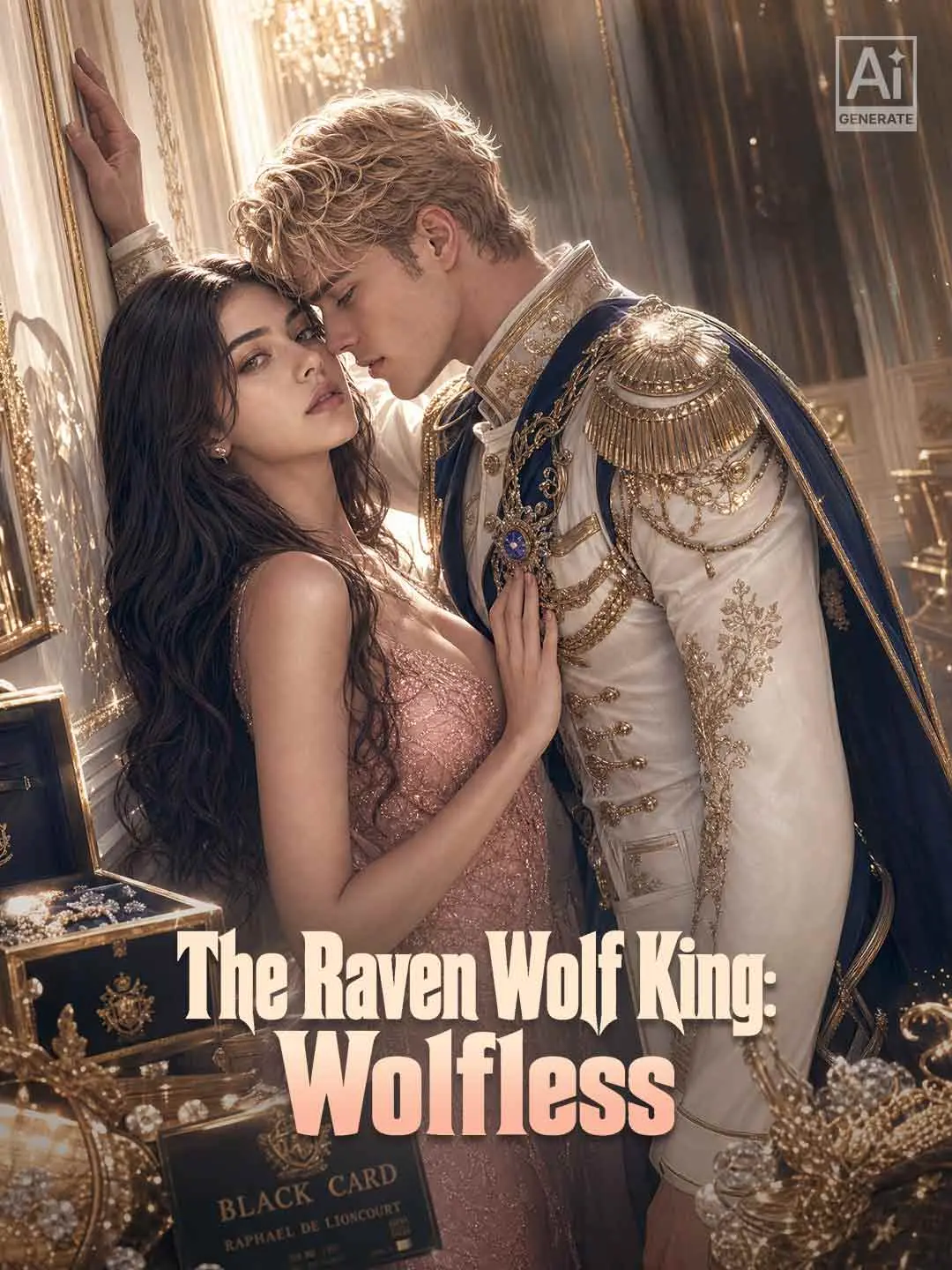 Cover of the miniseries The Raven Wolf King: Wolfless