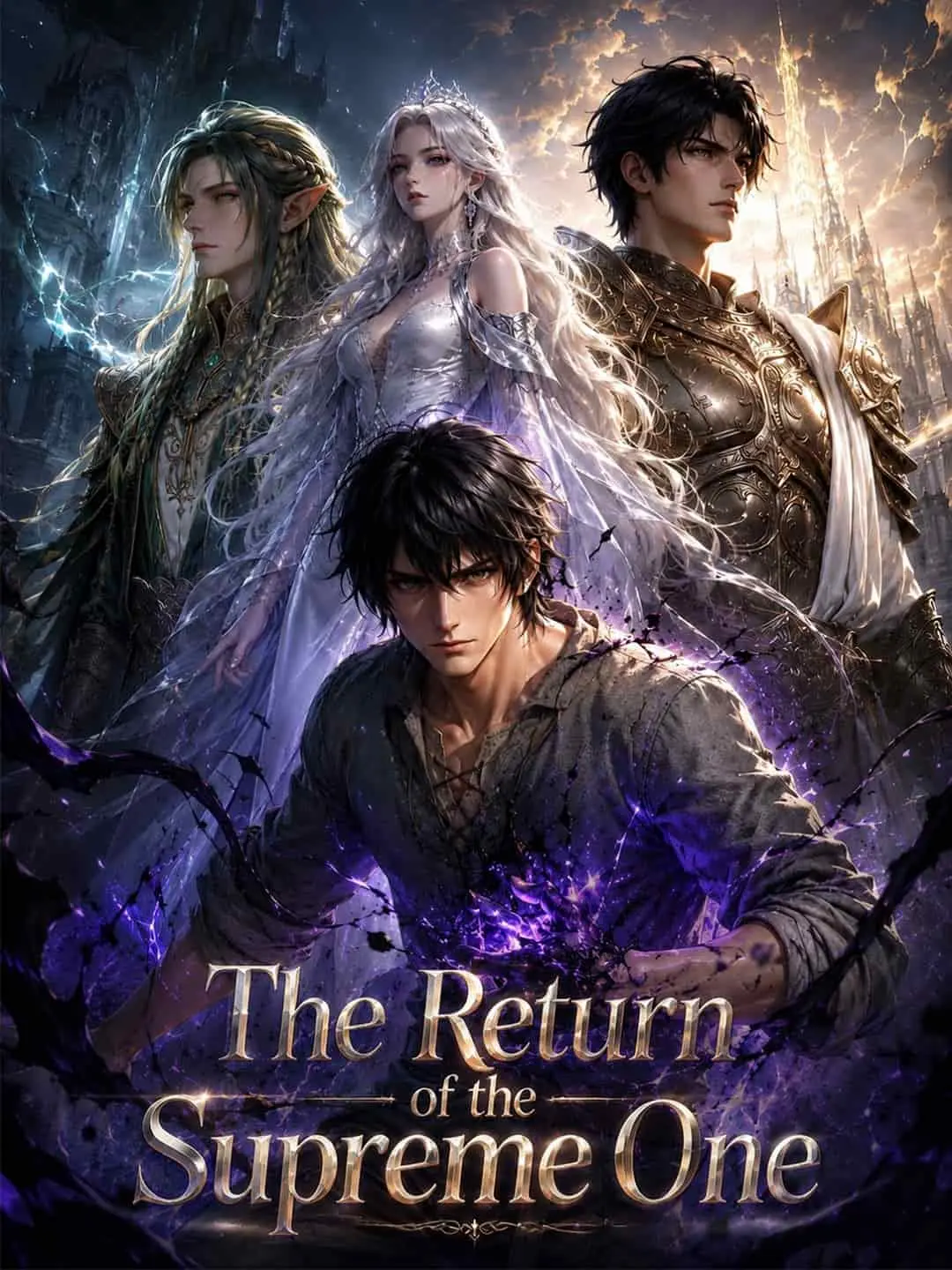 Cover of the miniseries The Return of the Supreme One