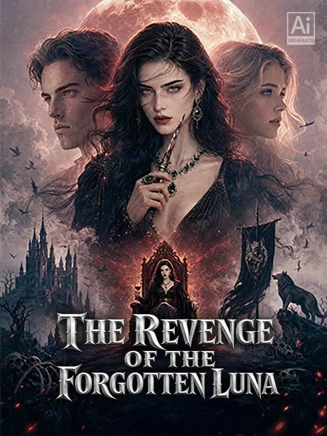 Cover of the miniseries The Revenge of the Forgotten Luna