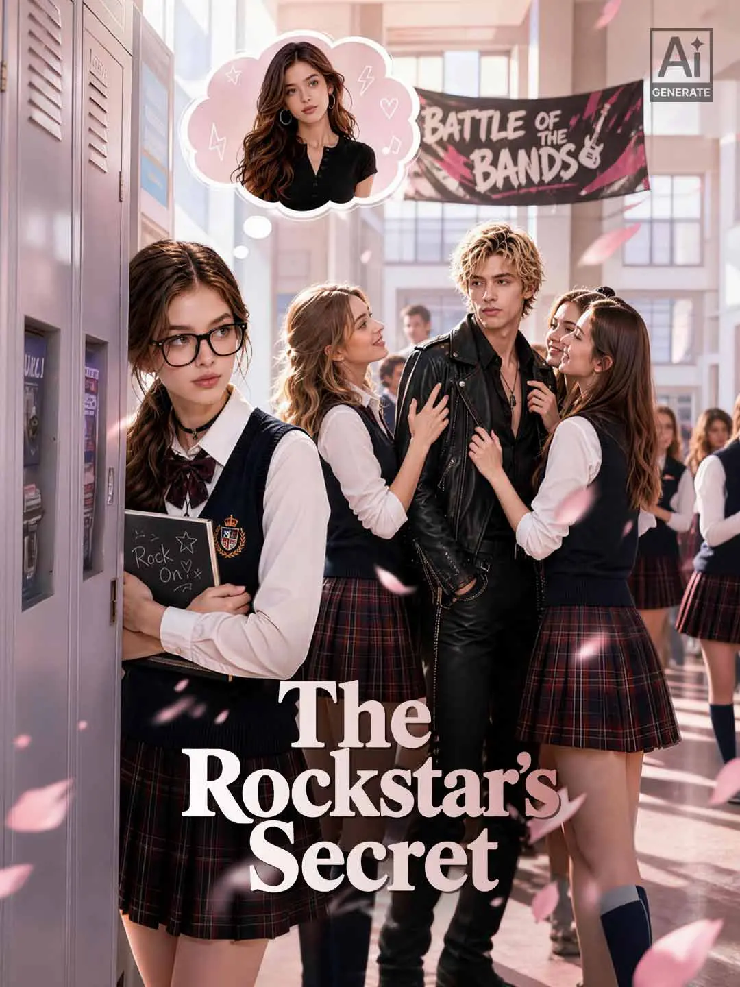 Cover of the miniseries The Rockstar's Secret