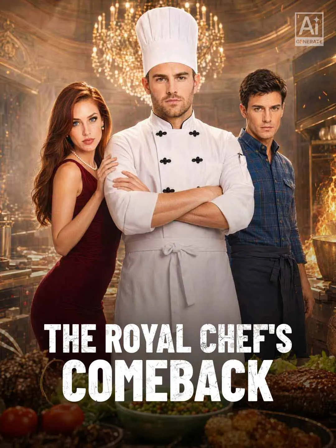 Cover of the miniseries The Royal Chef’s Comeback
