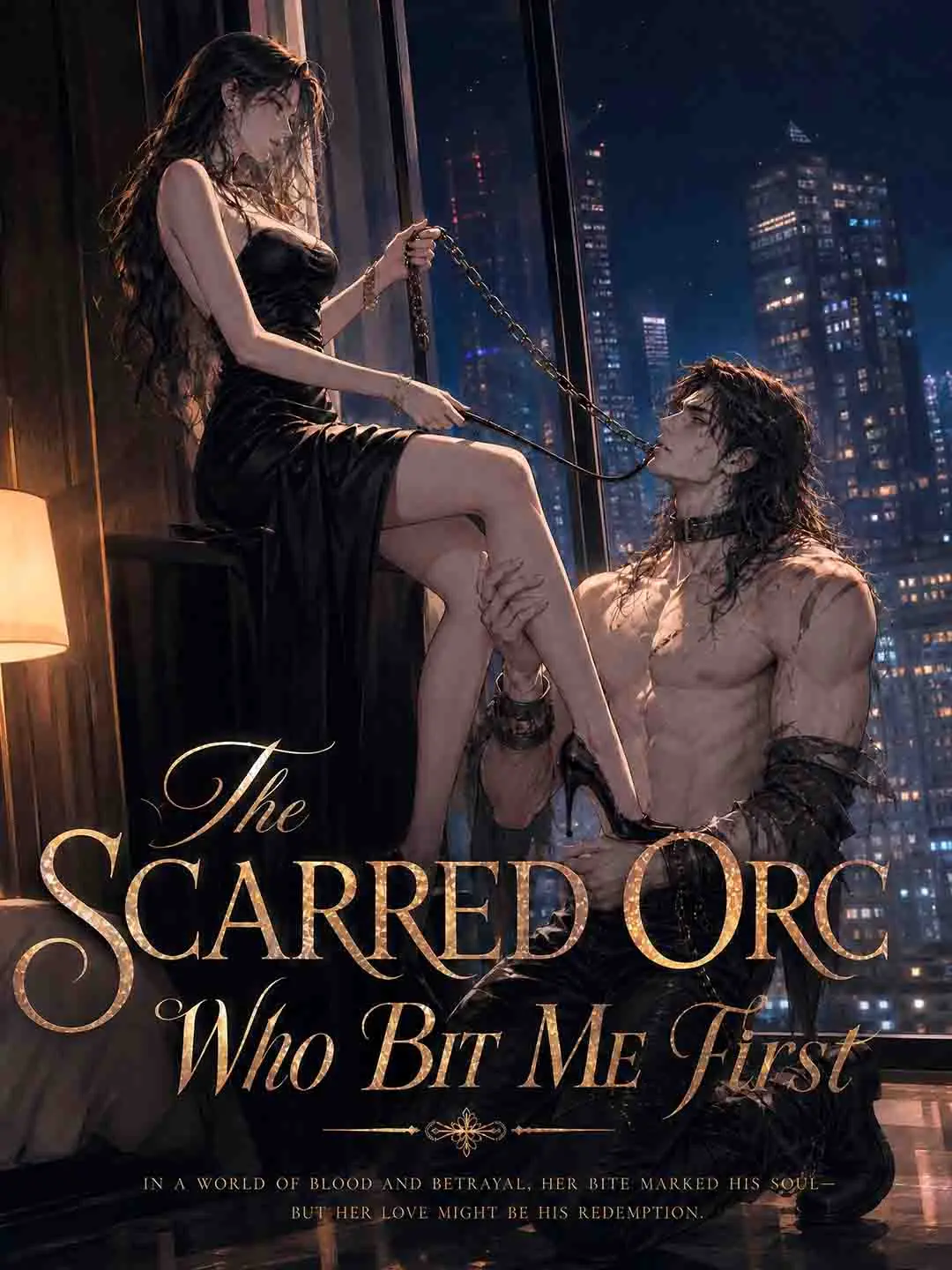 Cover of the miniseries The Scarred Orc Who Bit Me First