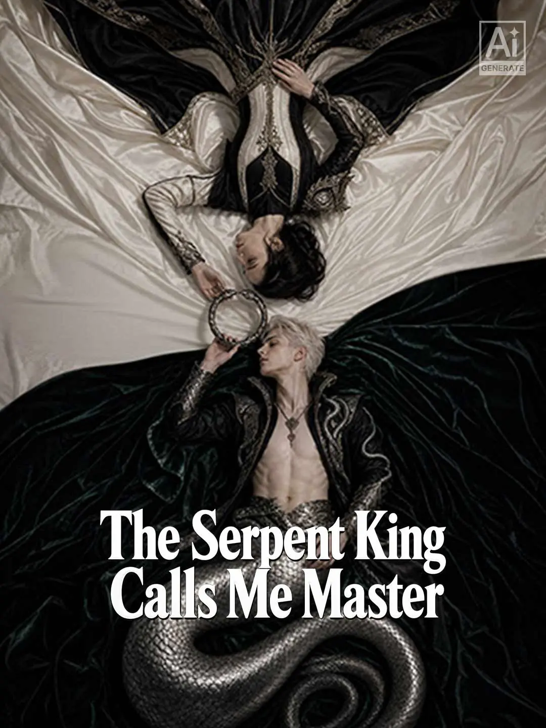 Cover of the miniseries The Serpent King Calls Me Master