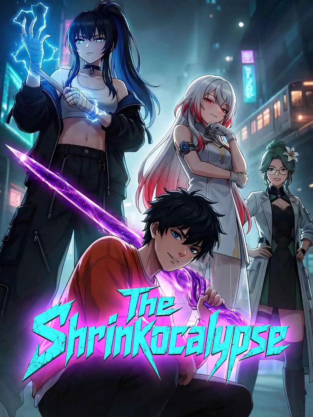 Cover of the miniseries The Shrinkocalypse
