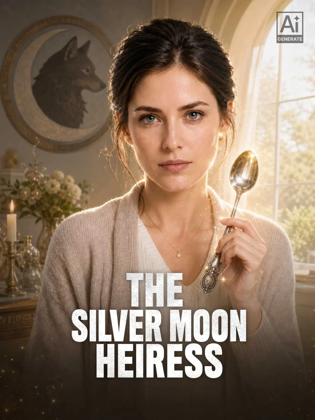 Cover of the miniseries The Silver Moon Heiress