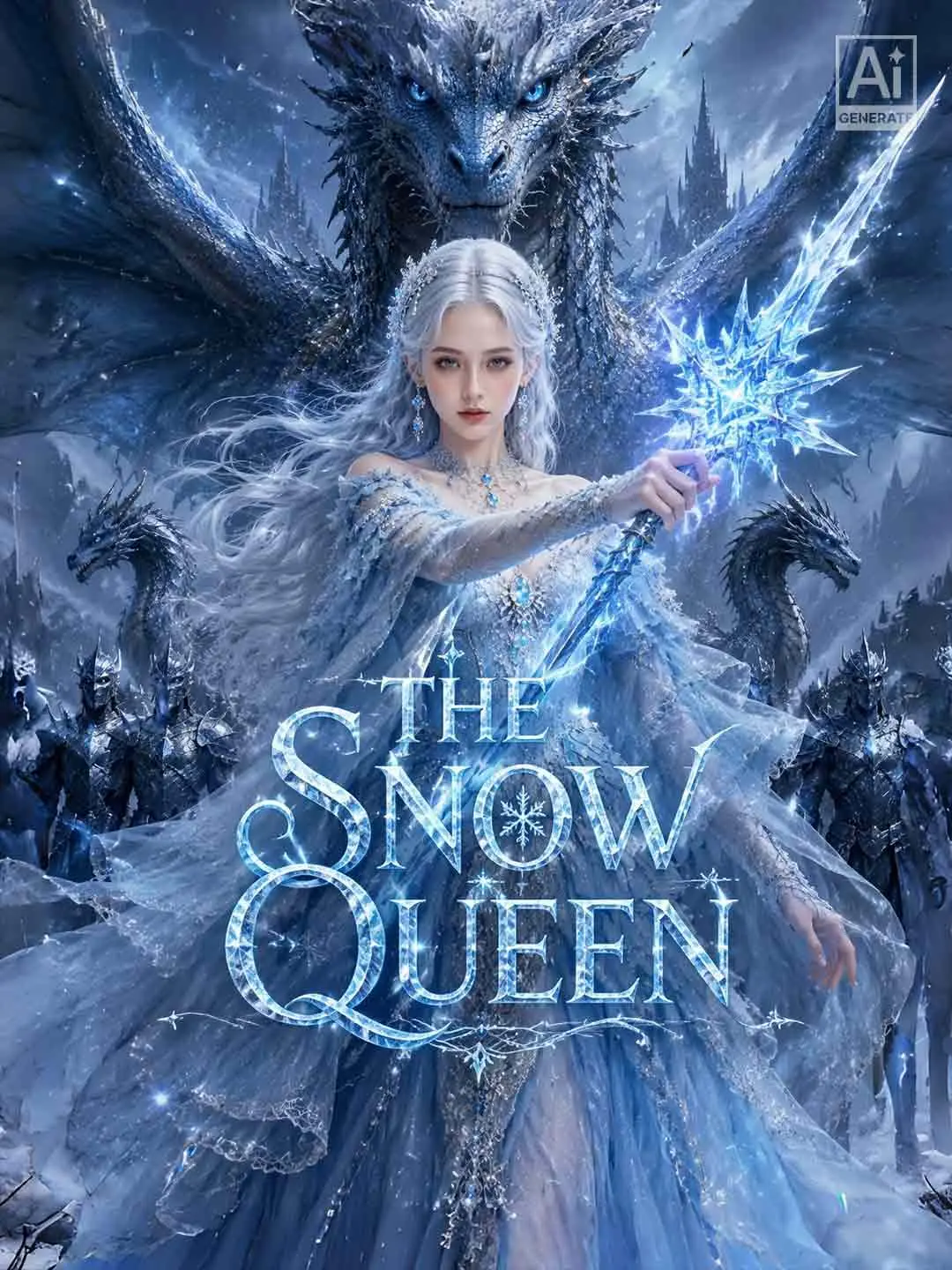 Cover of the miniseries The Snow Queen