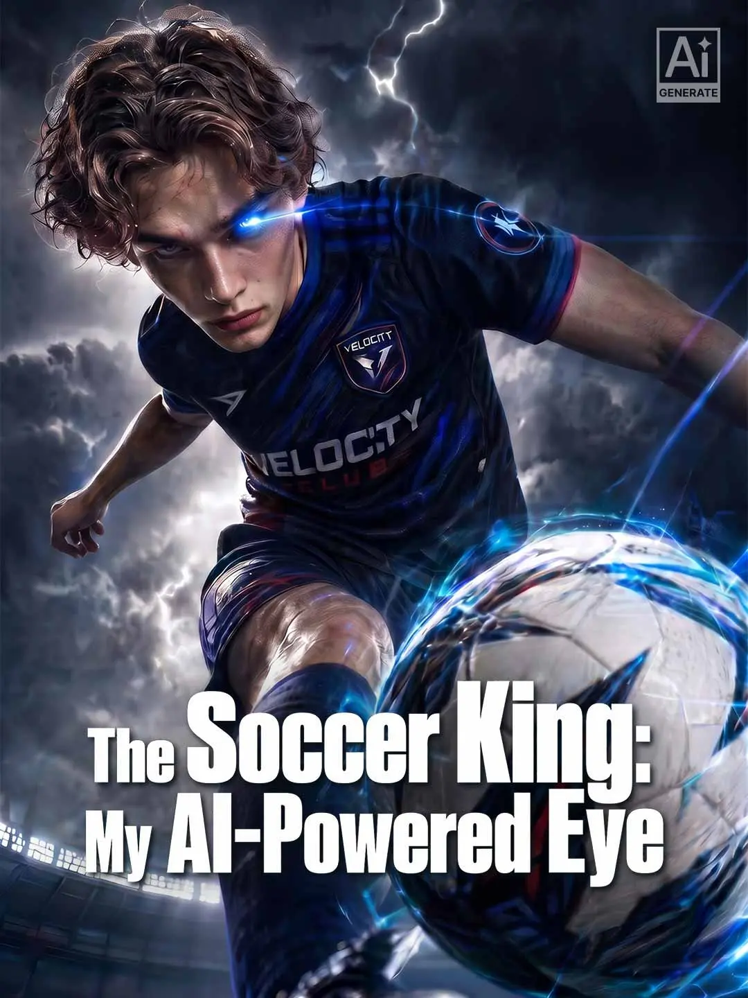 Cover of the miniseries The Soccer King: My AI-Powered Eye