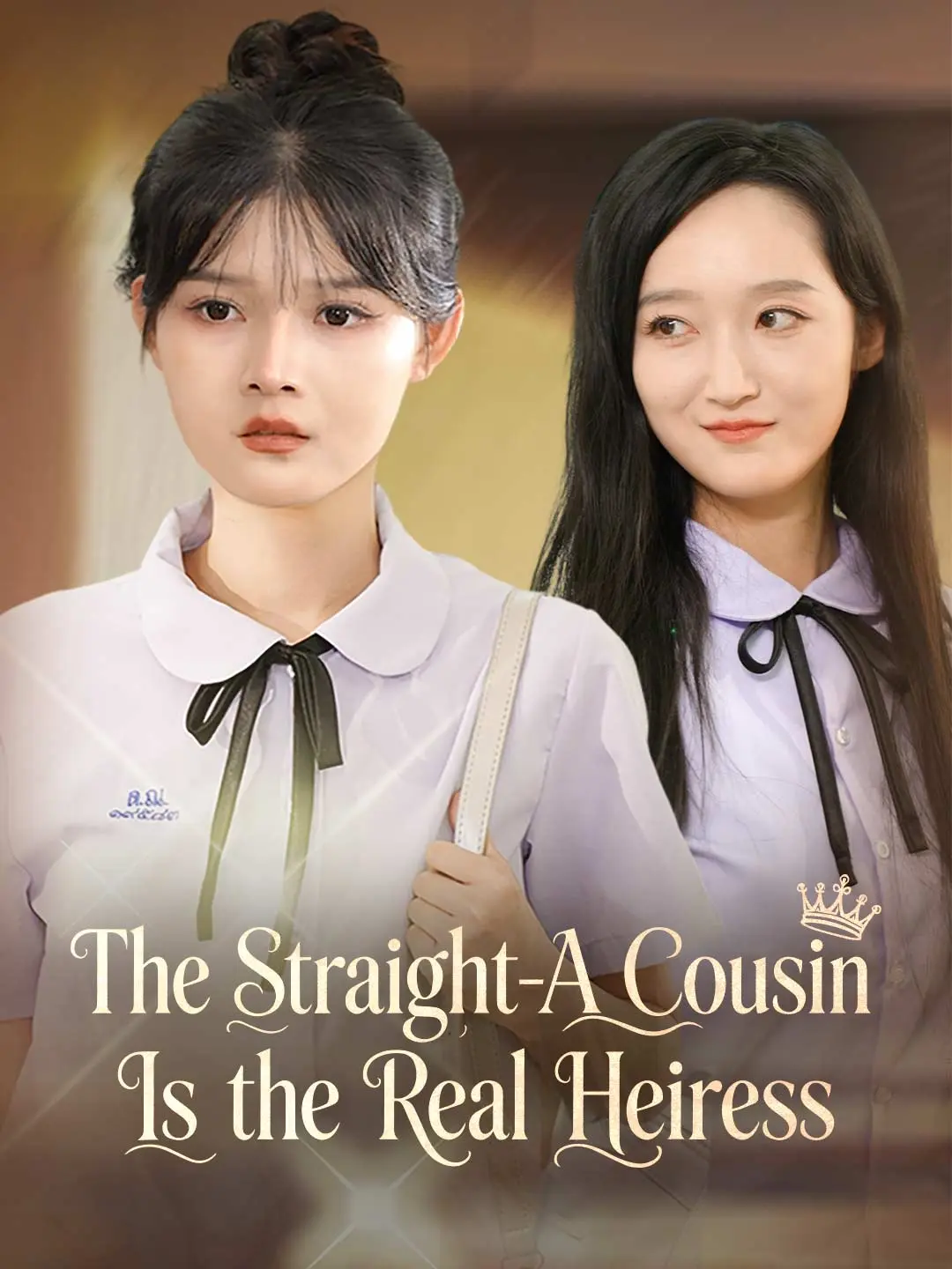 Cover of the miniseries The Straight-A Cousin Is the Real Heiress
