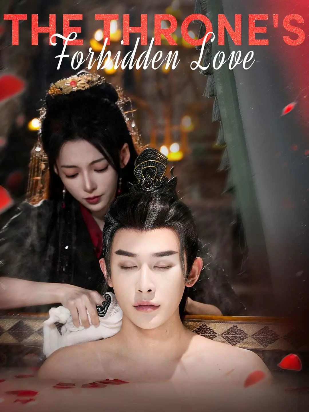 Capa da minissérie The Throne's Forbidden Love