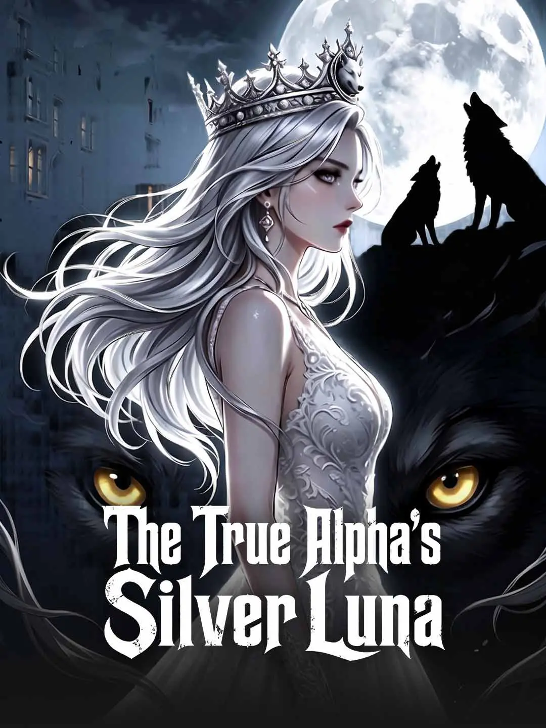 Cover of the miniseries The True Alpha's Silver Luna