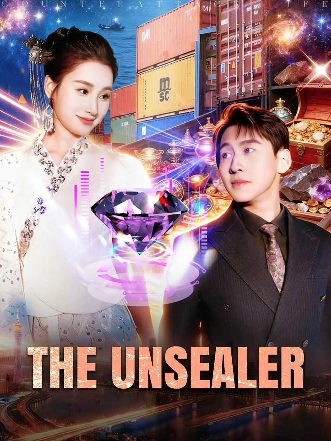 Cover of the miniseries The Unsealer