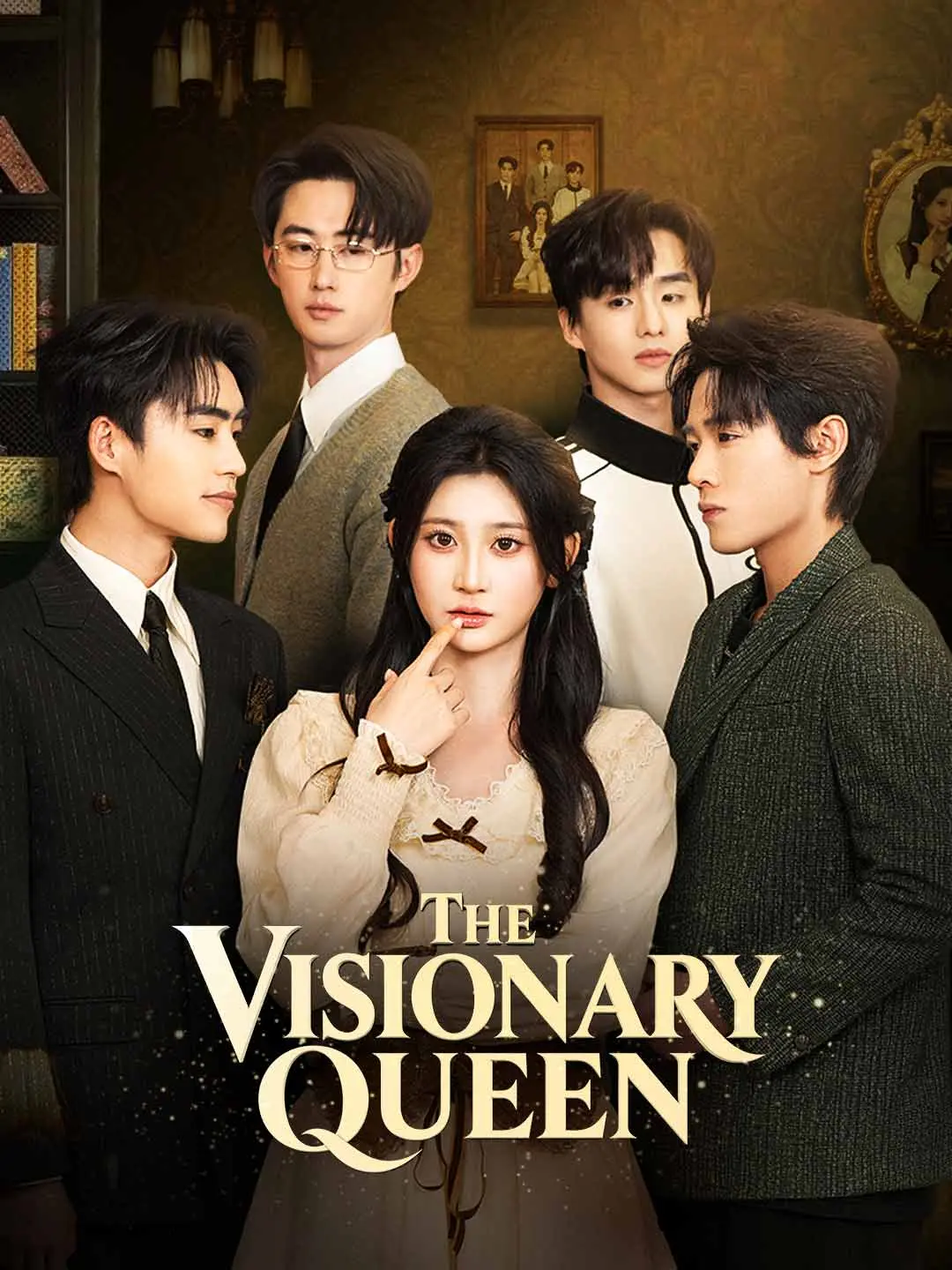 Cover of the miniseries The Visionary Queen