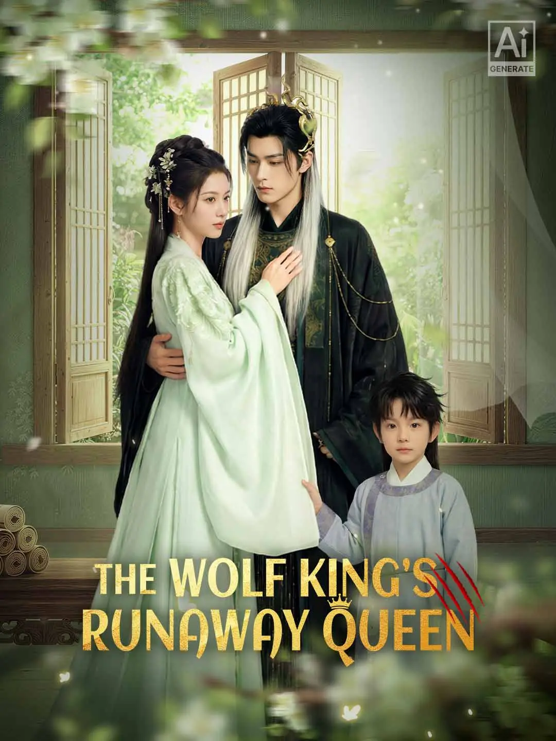 Cover of the miniseries The Wolf King’s Runaway Queen