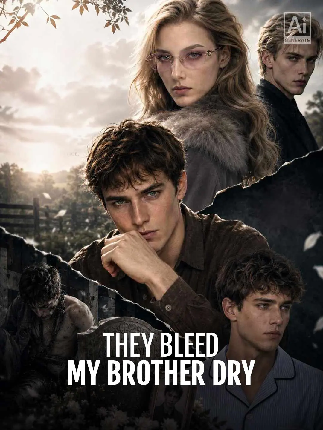 Cover of the miniseries They Bleed My Brother Dry