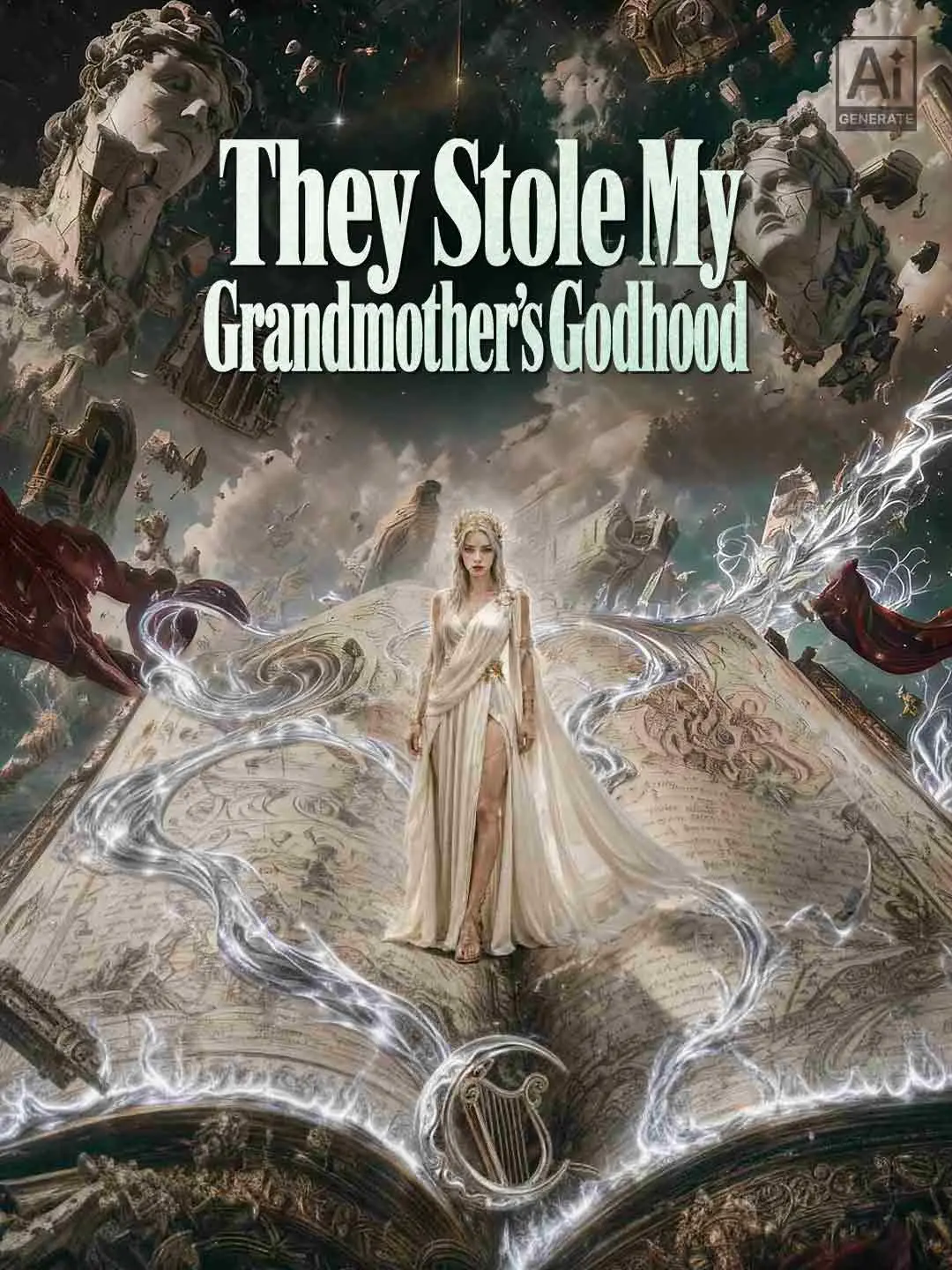 Cover of the miniseries They Stole My Grandmother’s Godhood