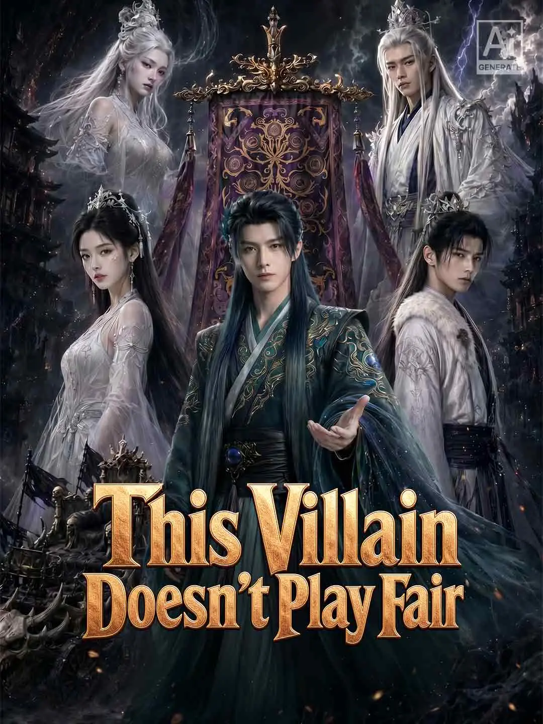 Cover of the miniseries This Villain Doesn't Play Fair