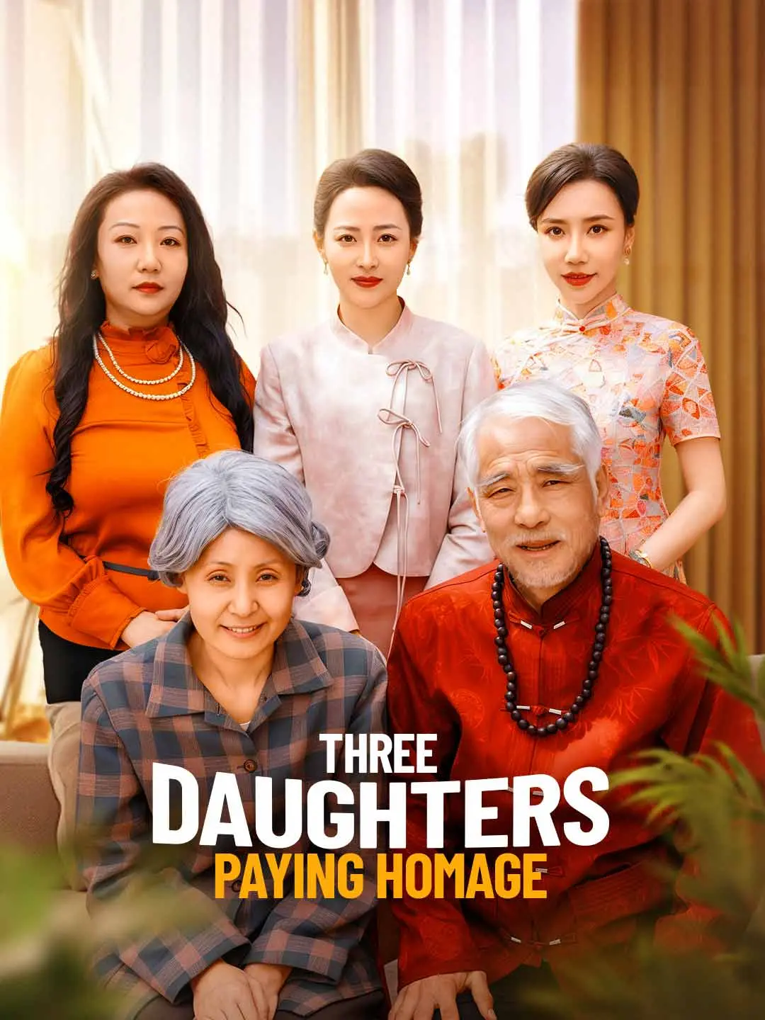 Capa da minissérie Three Daughters Paying Homage