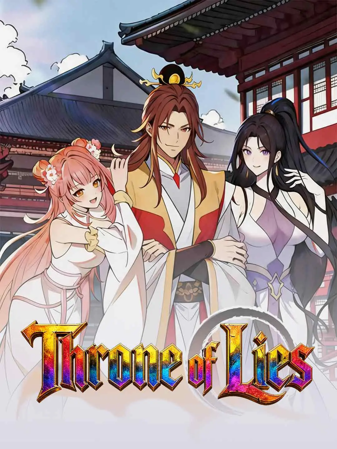 Cover of the miniseries Throne of Lies