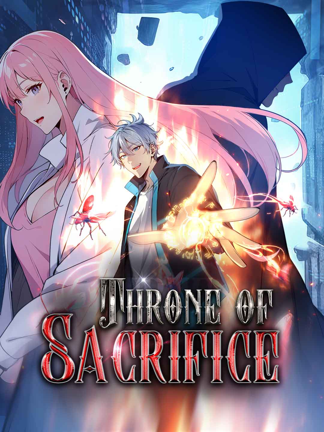 Cover of the miniseries Throne of Sacrifice