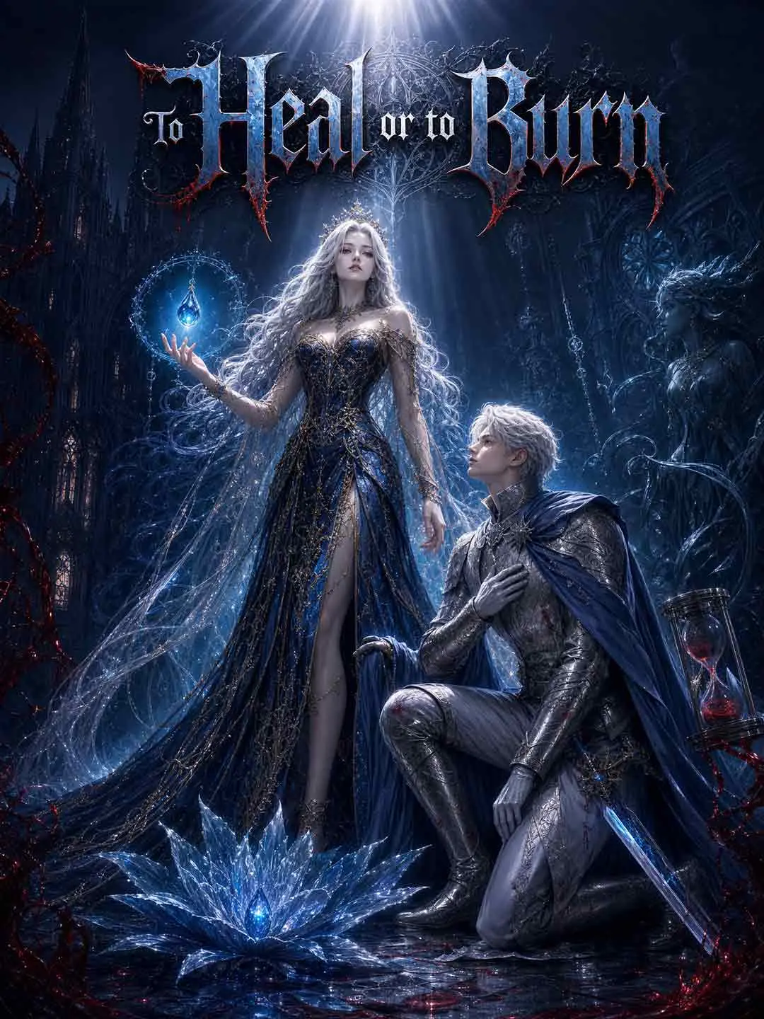 Cover of the miniseries To Heal or to Burn