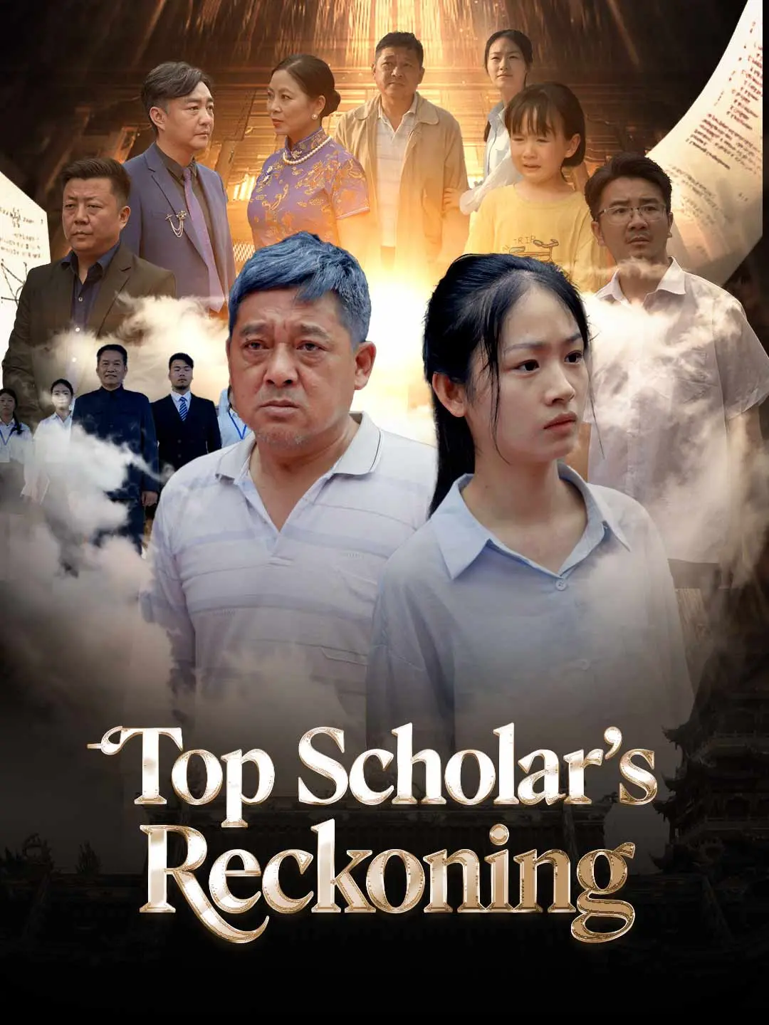 Cover of the miniseries Top Scholar's Reckoning