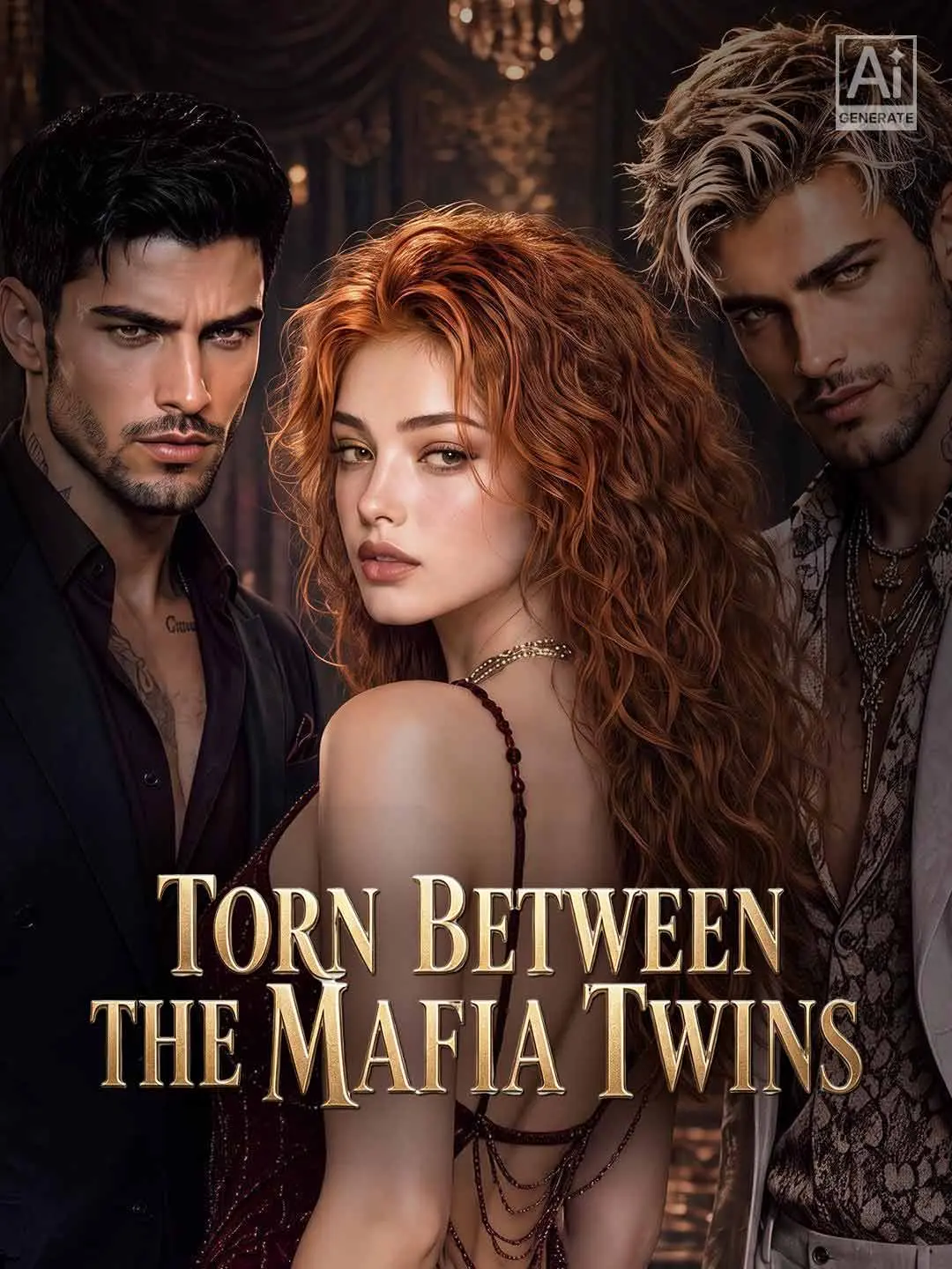 Cover of the miniseries Torn Between the Mafia Twins