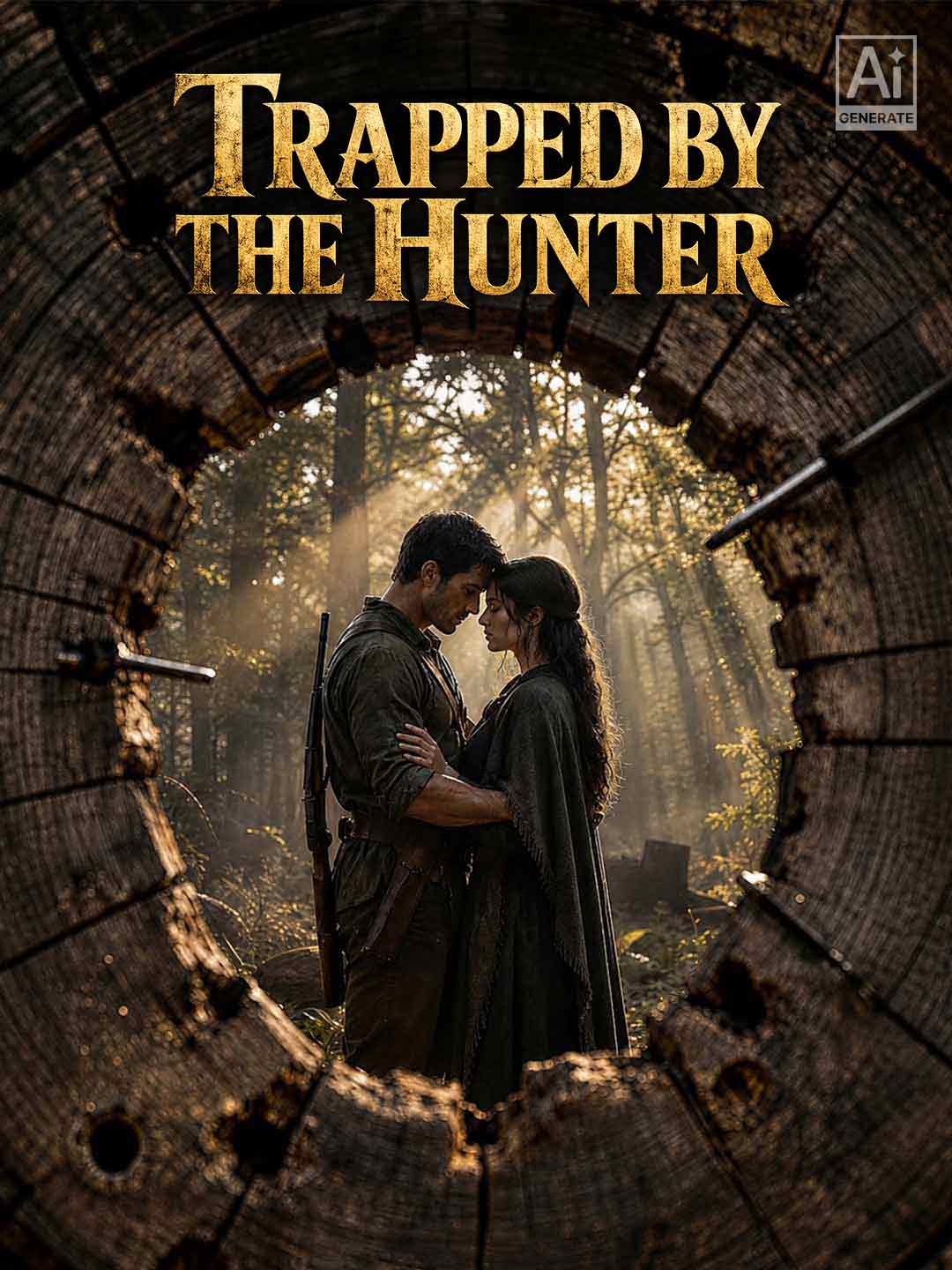 Cover of the miniseries Trapped by the Hunter