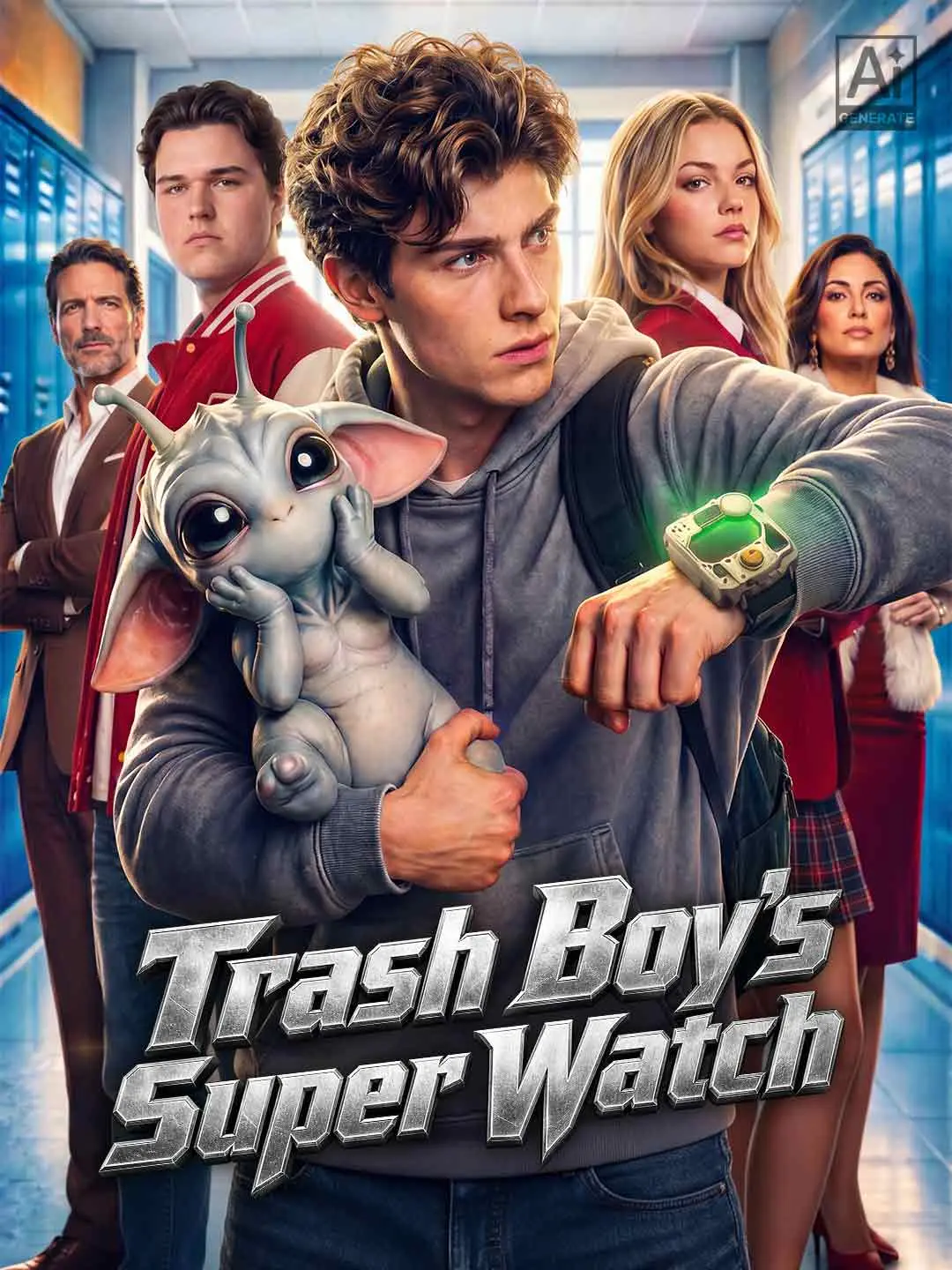 Cover of the miniseries Trash Boy's Super Watch