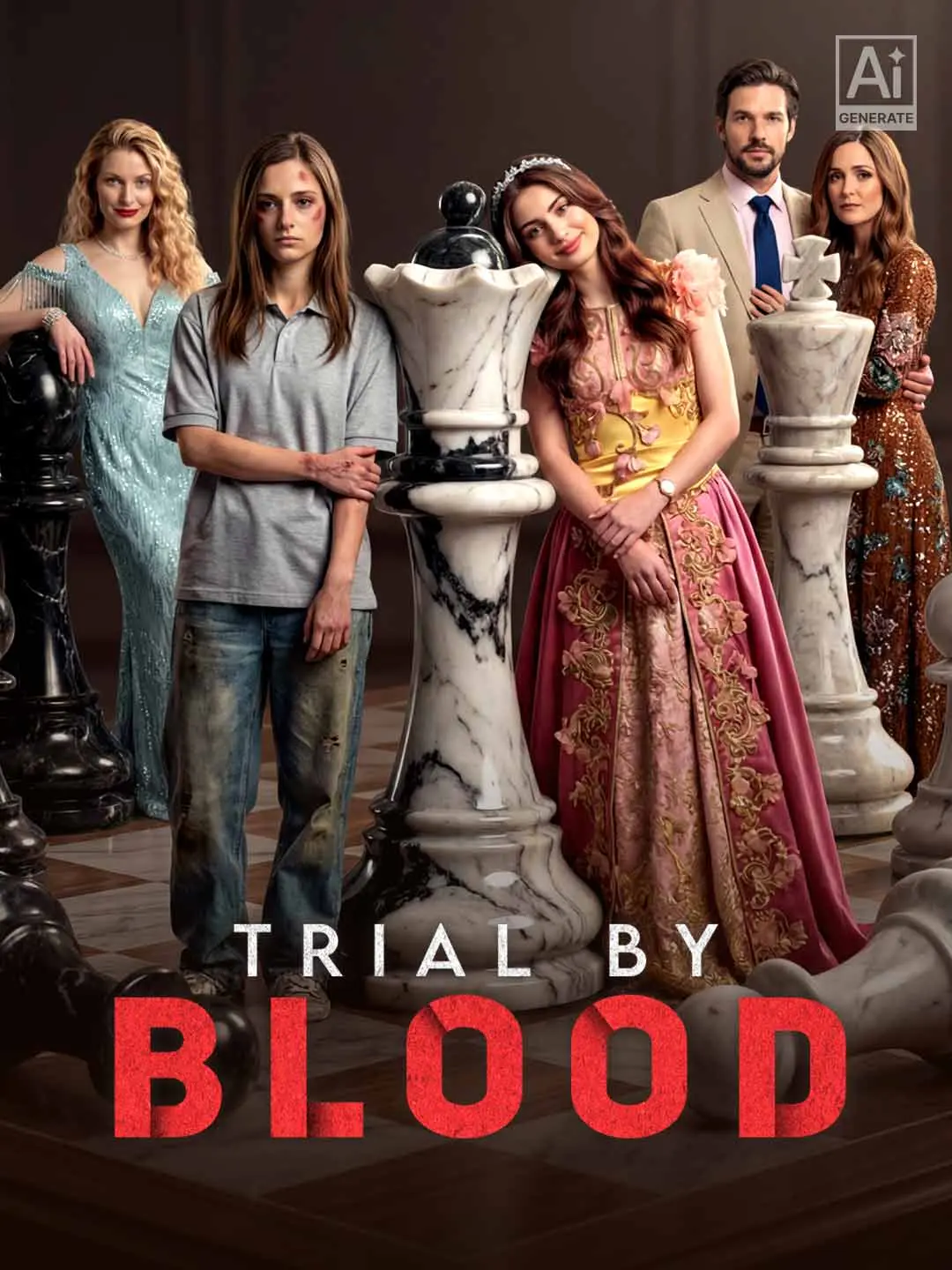 Cover of the miniseries Trial by blood