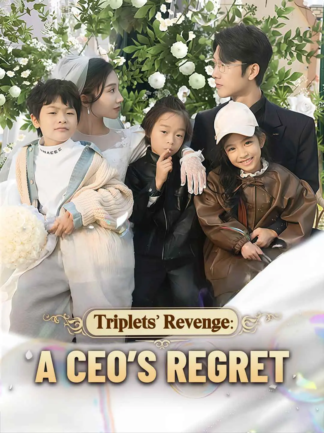 Capa da minissérie Triplets' Revenge: A CEO’s Regret