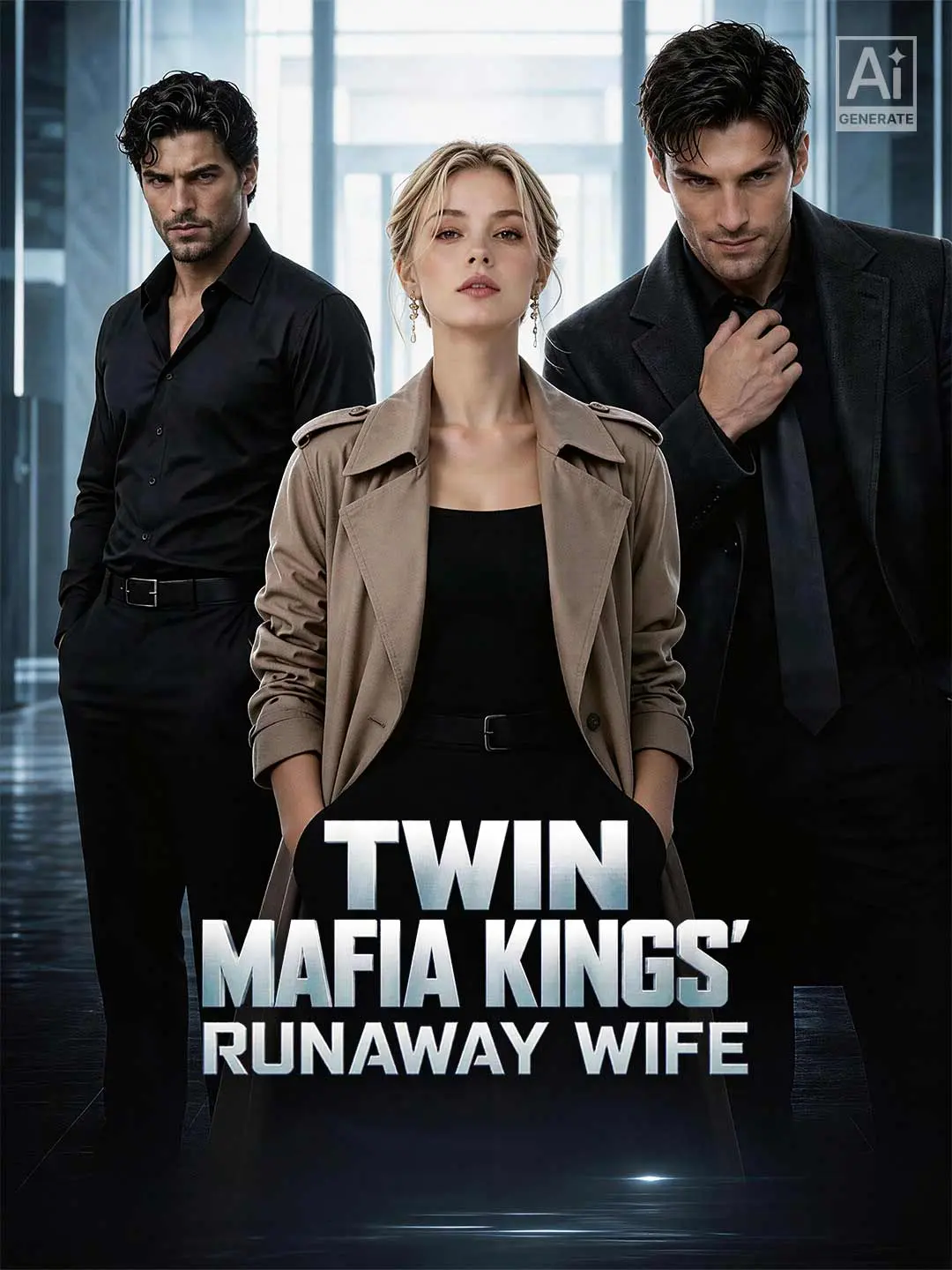 Cover of the miniseries Twin Mafia Kings' Runaway Wife