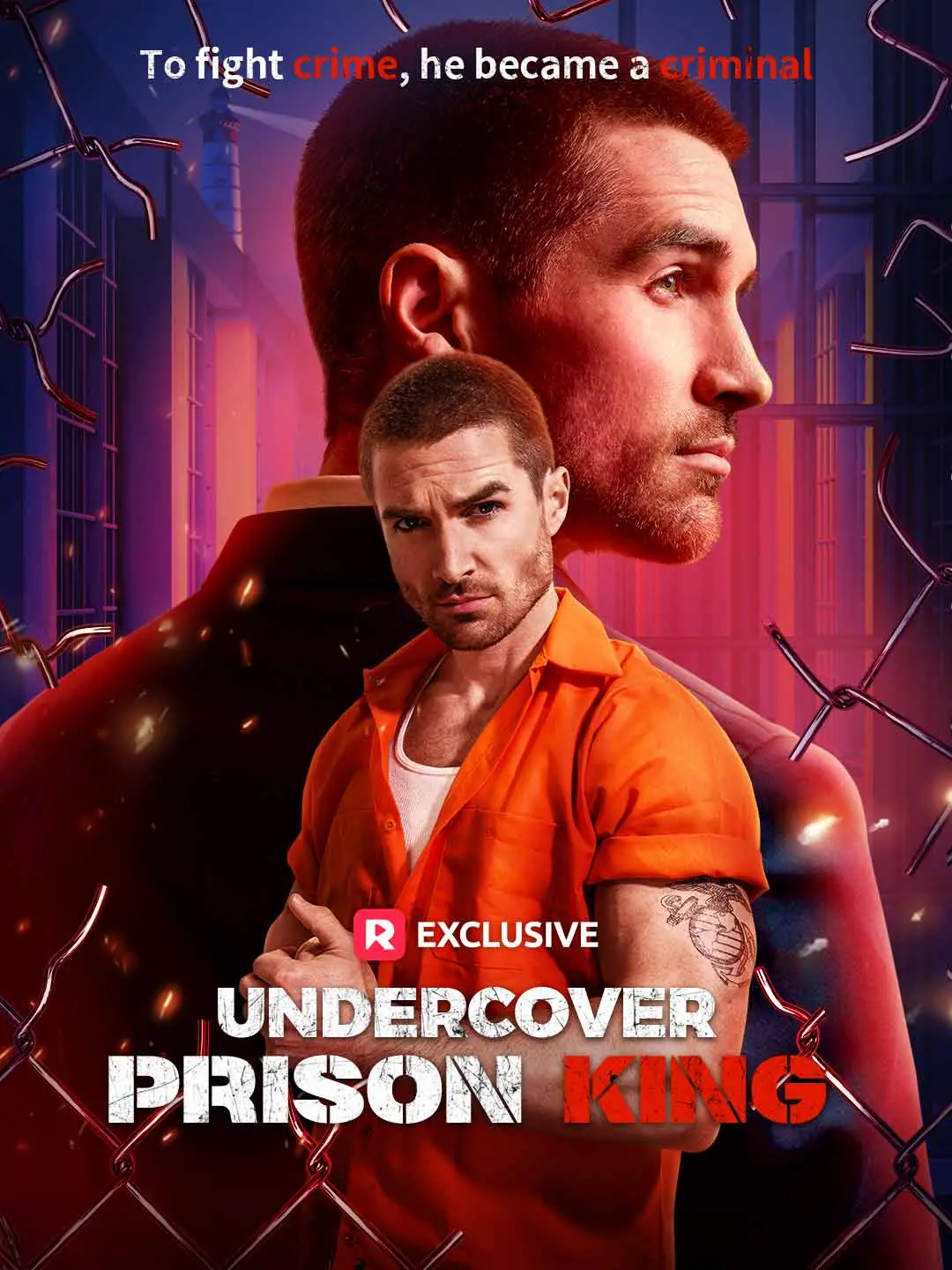 Cover of the miniseries Undercover Prison King