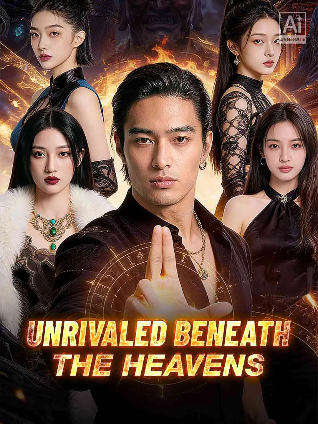 Cover of the miniseries Unrivaled Beneath the Heavens