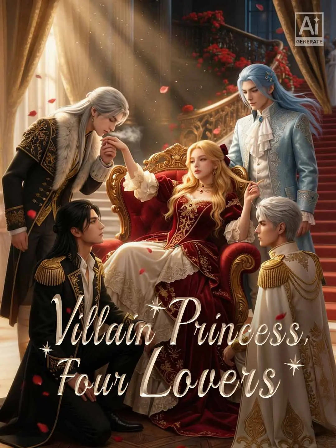 Cover of the miniseries Villain Princess, Four Lovers