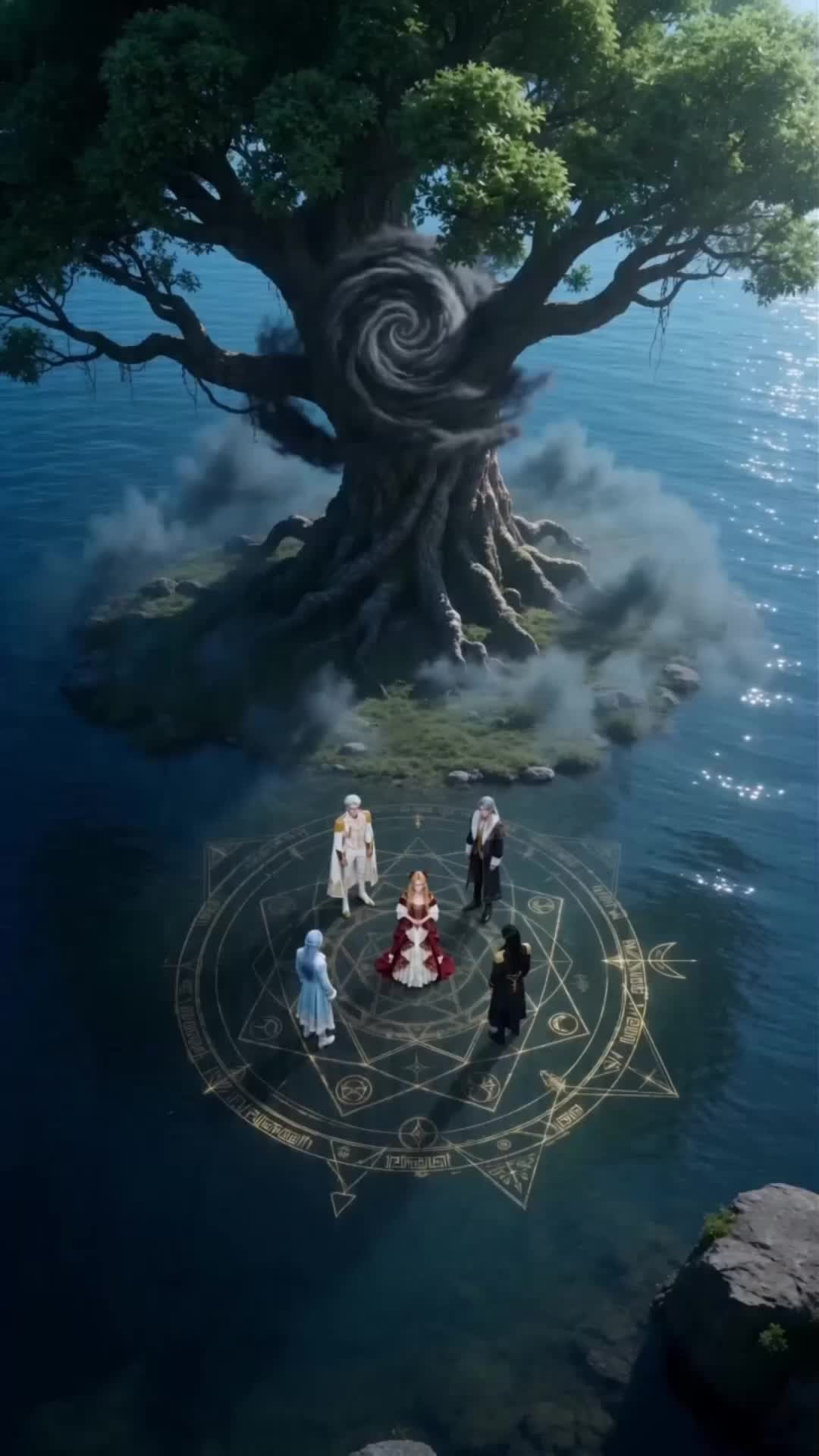 Episode 58 of Villain Princess, Four Lovers