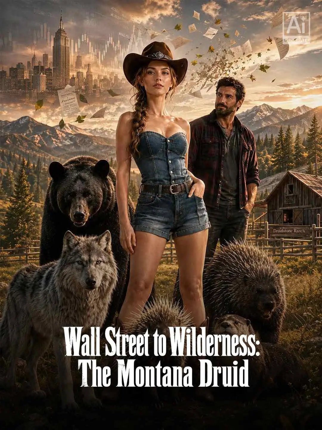 Cover of the miniseries Wall Street to Wilderness: The Montana Druid