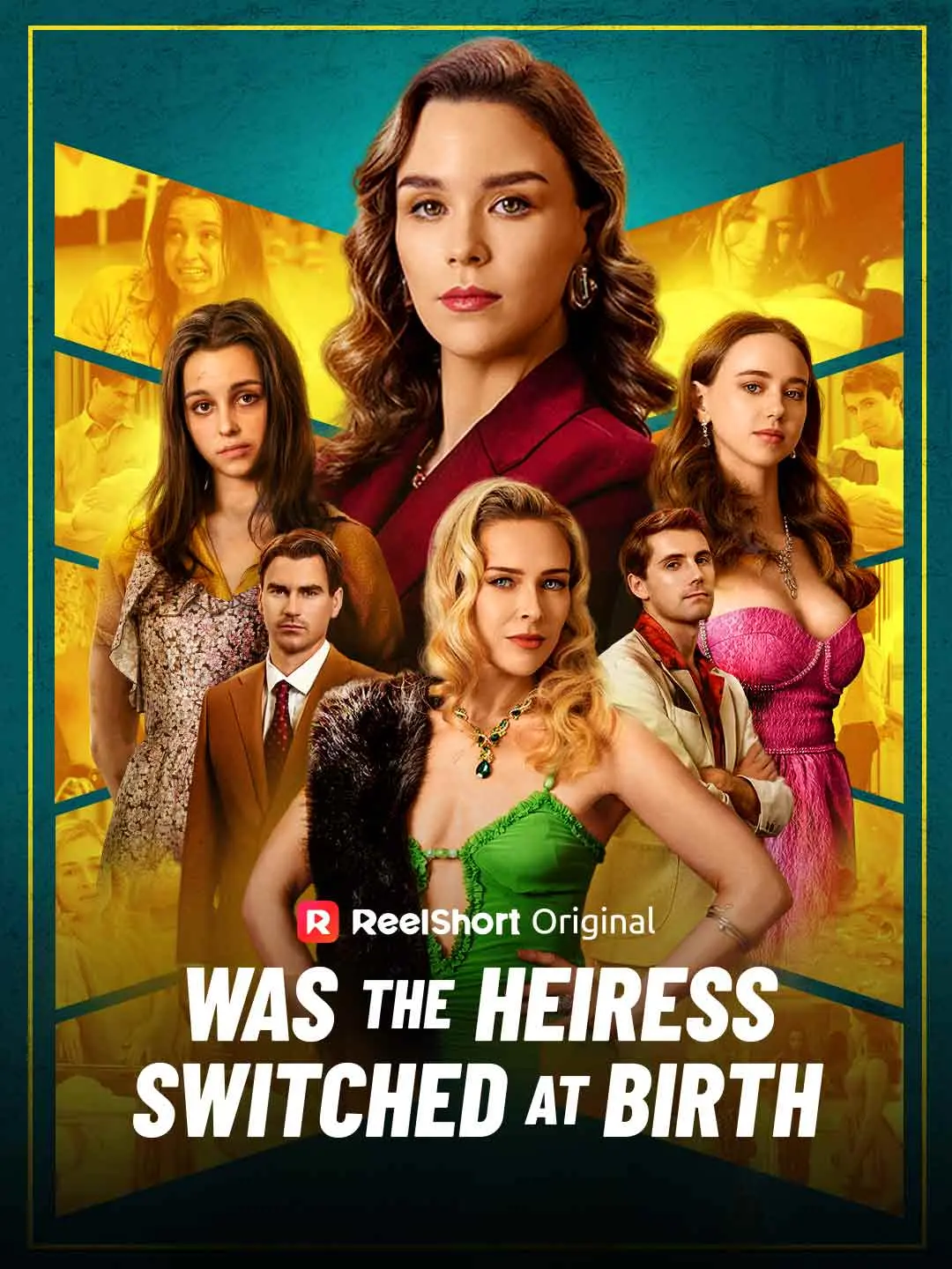 Cover of the miniseries Was the Heiress Switched at Birth?