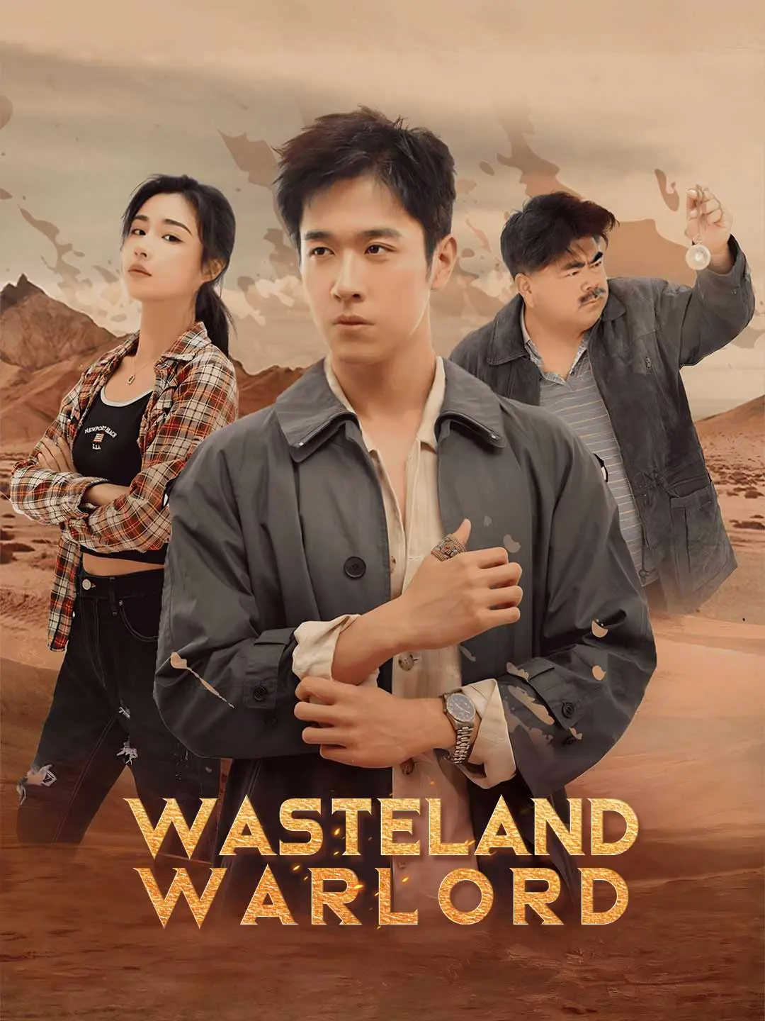 Cover of the miniseries Wasteland Warlord