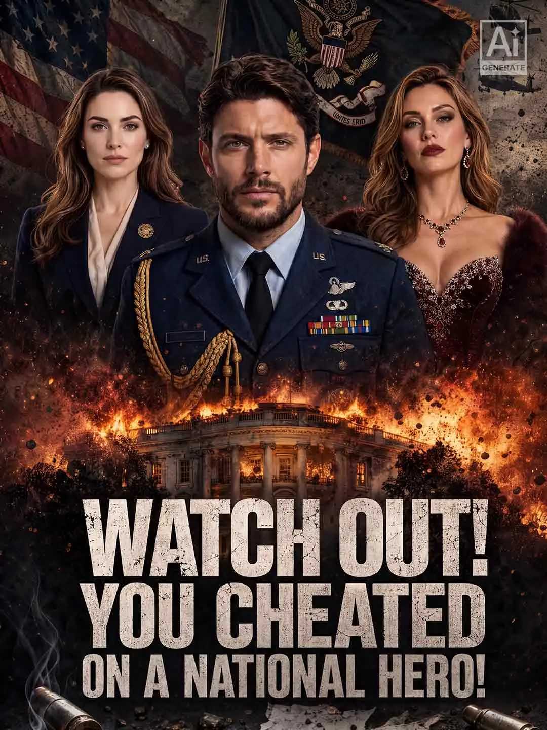 Cover of the miniseries Watch Out! You Cheated on a National Hero！