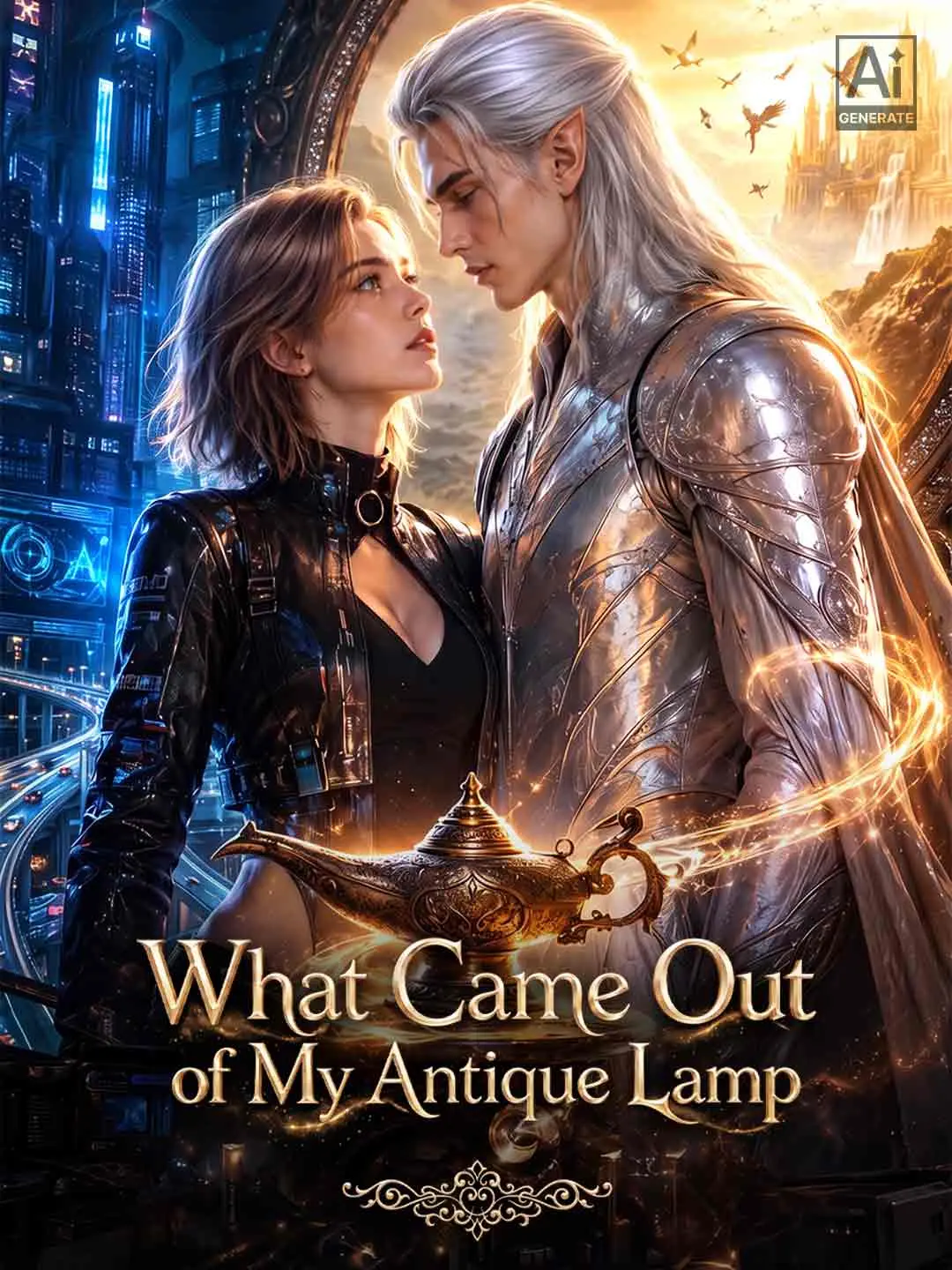 Cover of the miniseries What Came Out of My Antique Lamp