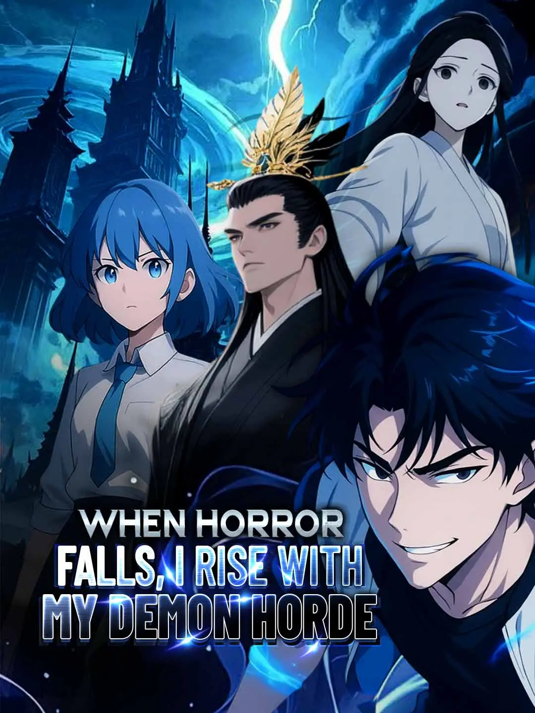 Cover of the miniseries When Horror Falls, I Rise with My Demon Horde