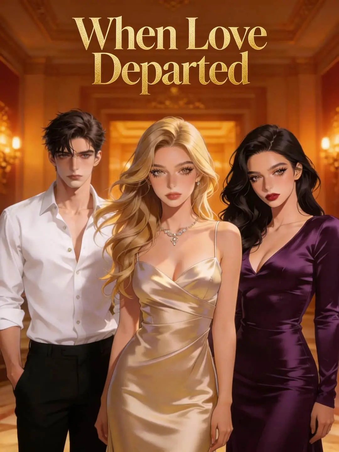 Cover of the miniseries When Love Departed