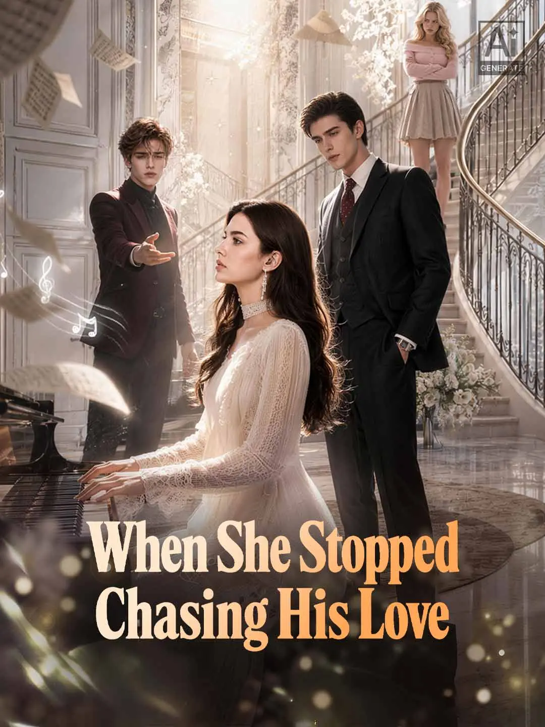 Cover of the miniseries When She Stopped Chasing His Love