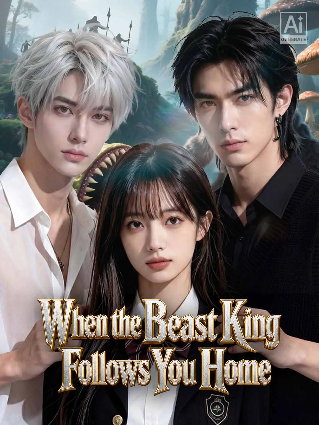 Cover of the miniseries When the Beast King Follows You Home
