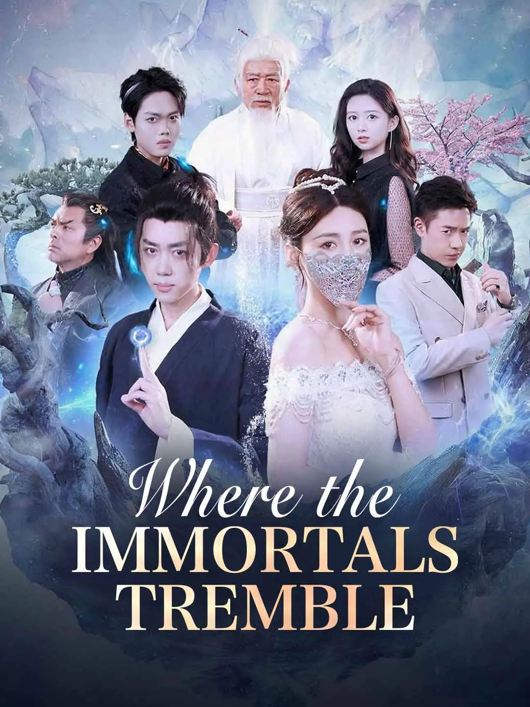 Capa da minissérie Where the Immortals Tremble