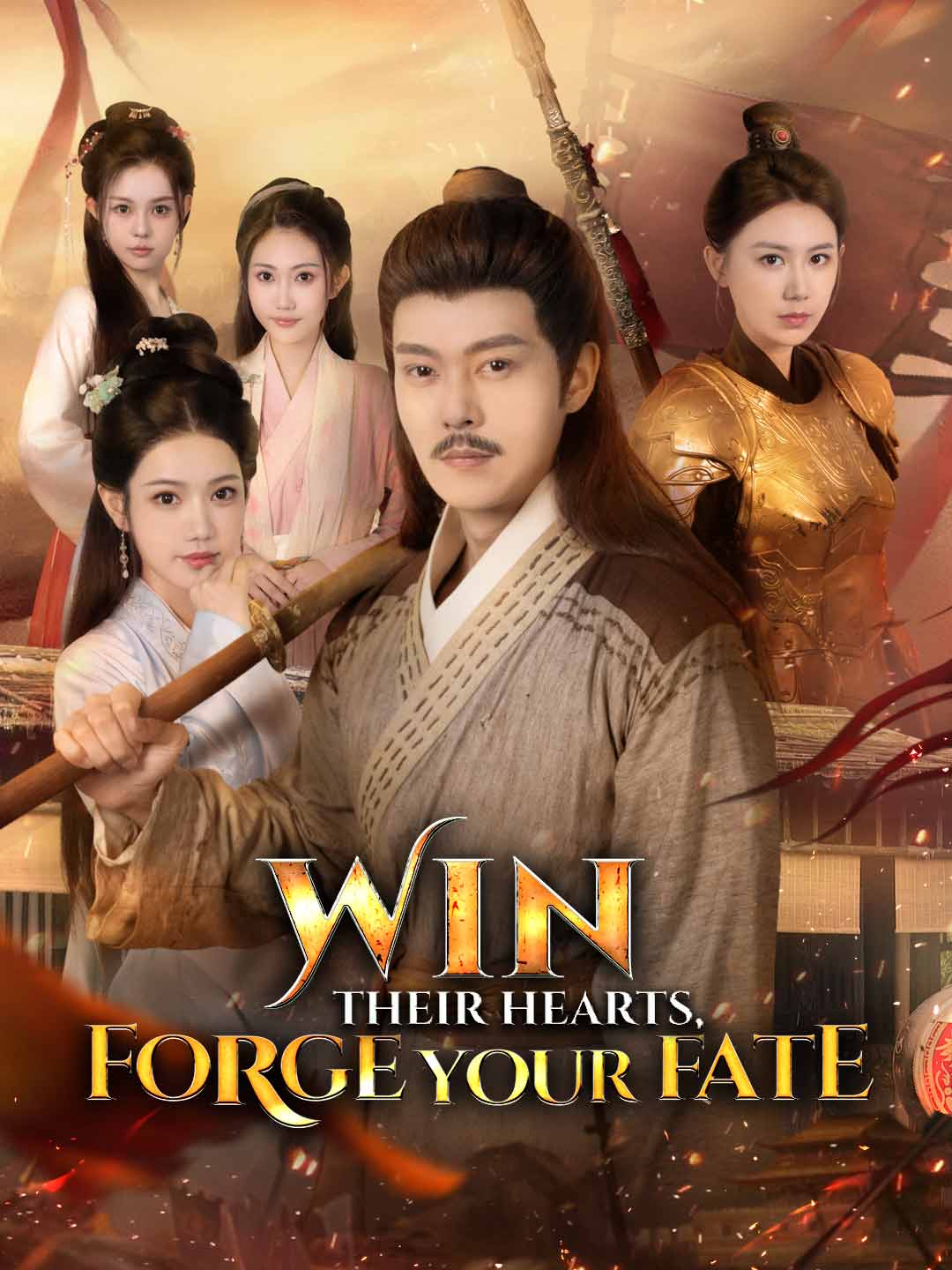 Cover of the miniseries Win Their Hearts, Forge Your Fate