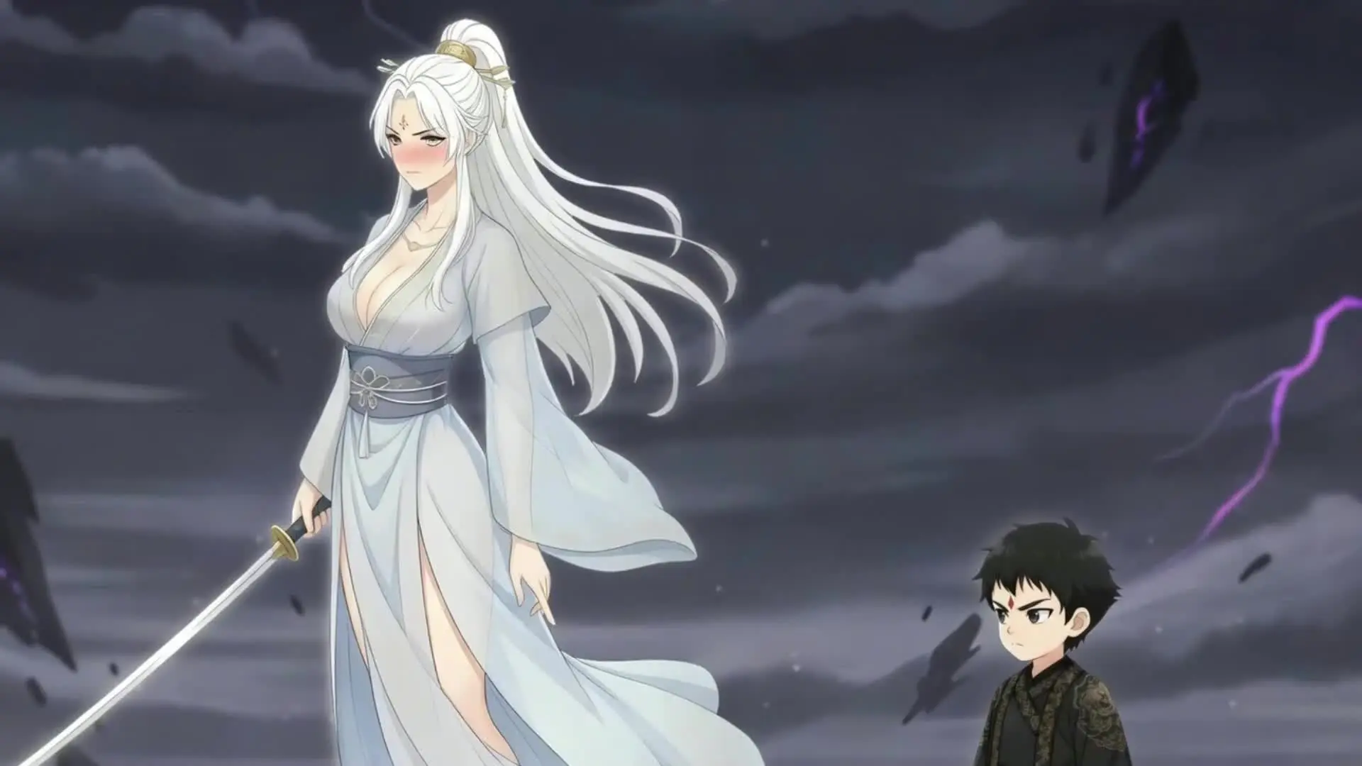 Episode 45 of Womb-Born Saint