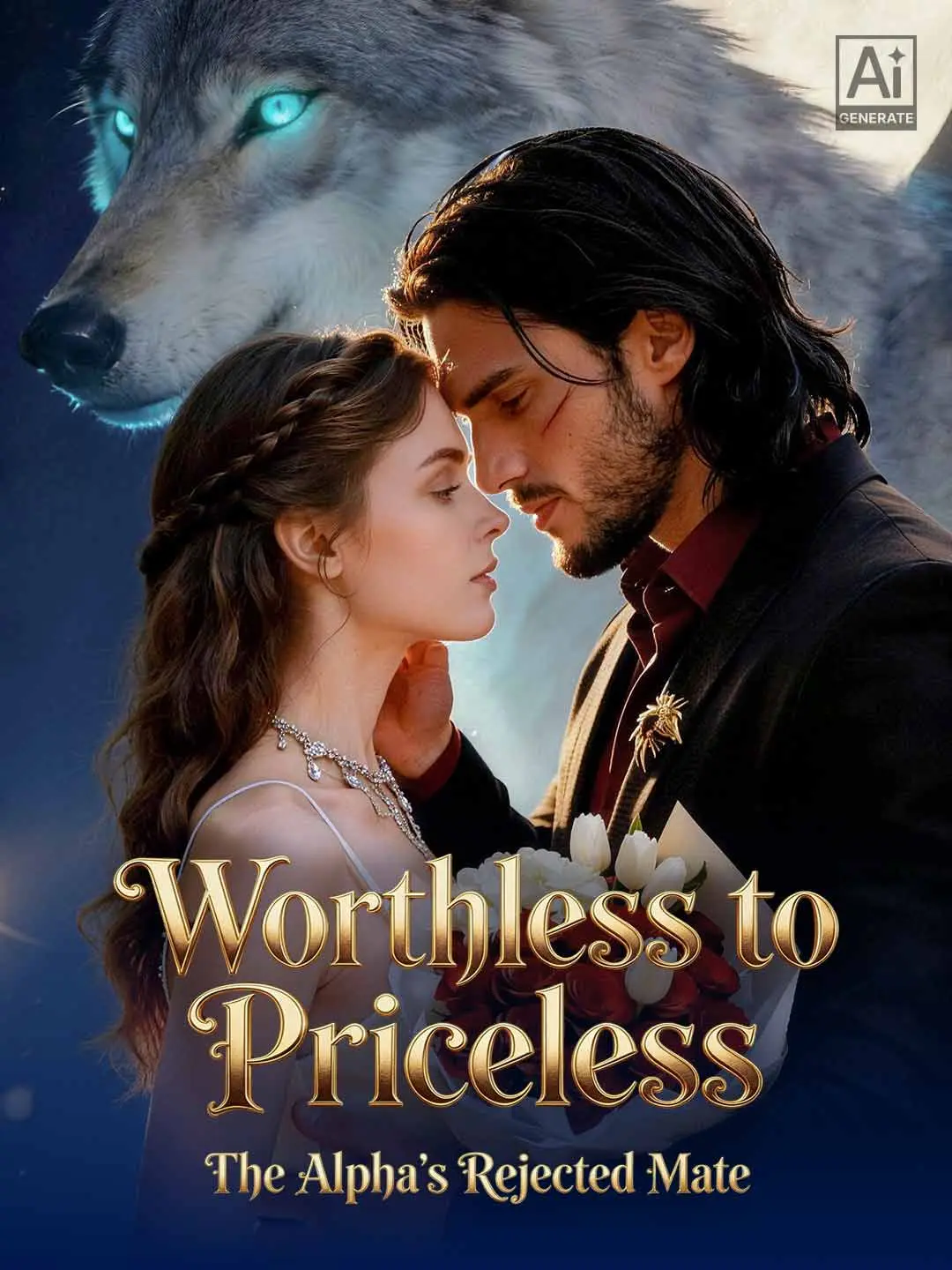 Cover of the miniseries Worthless to Priceless The Alpha's Rejected Mate