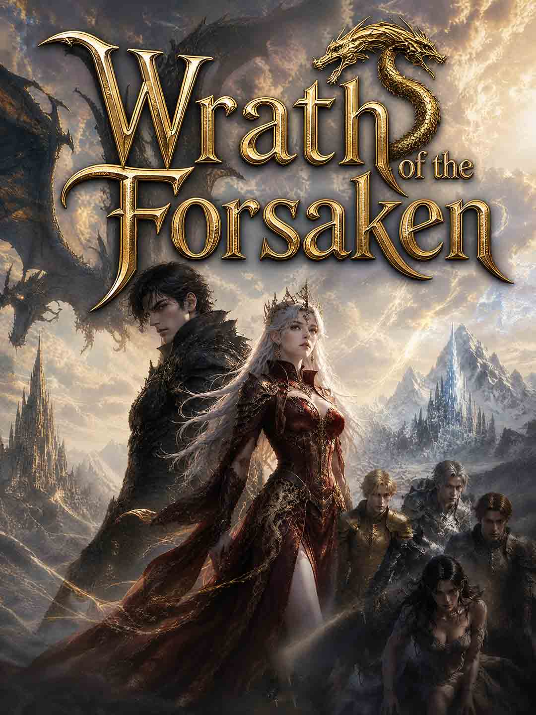 Cover of the miniseries Wrath of the Forsaken